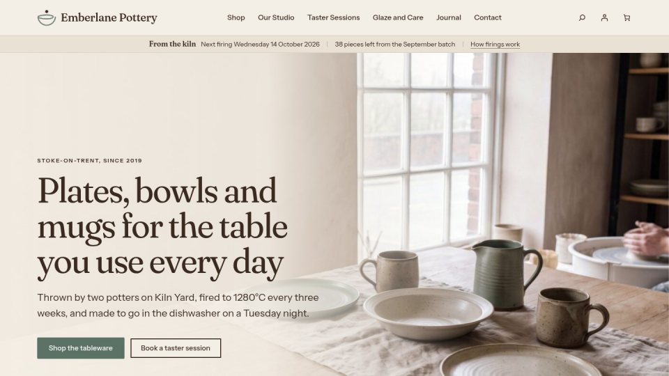 The WooCommerce · Ollie demo site